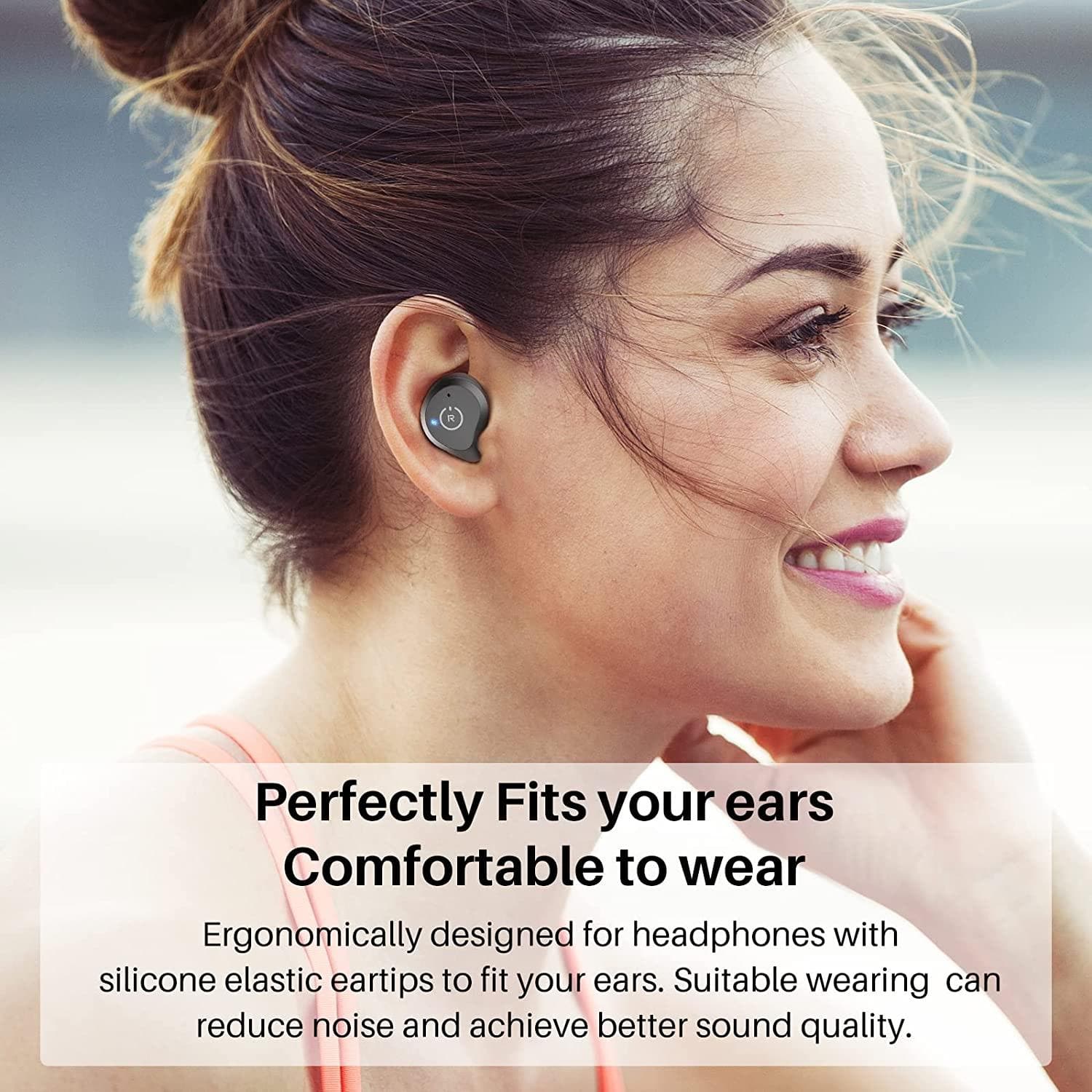 Buy TOZO,TOZO NC9 Hybrid Wireless Earbuds Active Noise Cancelling Headphones Bluetooth 5.0 Stereo in Ear Earphones, Immersive Sound Premium Deep Bass Built in 3 Mic Headset Black - Gadcet.com | UK | London | Scotland | Wales| Ireland | Near Me | Cheap | Pay In 3 | 