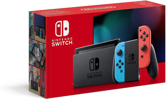 Buy Nintendo,Nintendo Switch console Neon Red/Neon blue (MOD. HAC-001) - Gadcet.com | UK | London | Scotland | Wales| Ireland | Near Me | Cheap | Pay In 3 | Video Game Consoles