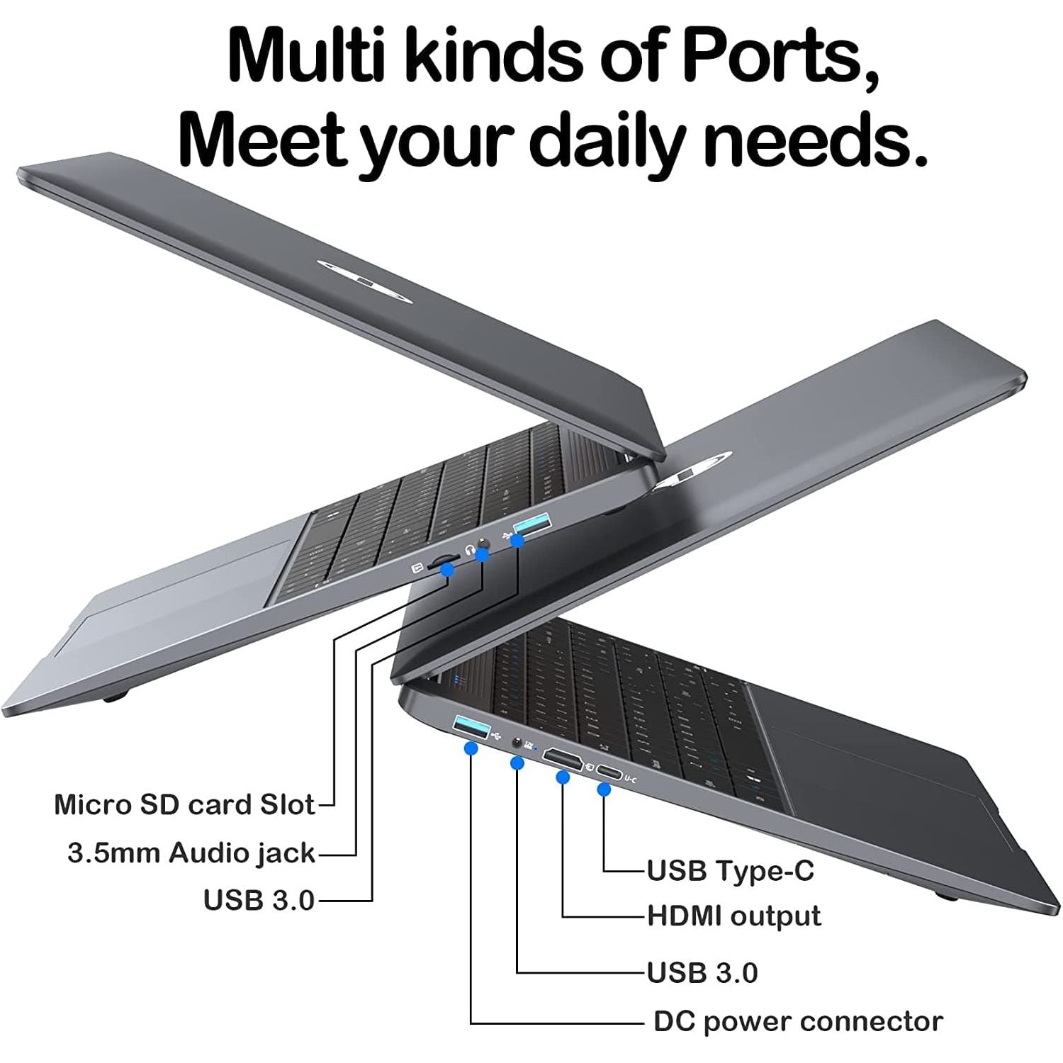 SGIN,SGIN Laptop 15.6-inch 12GB DDR4 512GB ROM SSD, Windows 11, Up to 2.8Ghz, Intel Celeron N4500, Full HD 1920x1080 IPS Display with Laptop Computer - Gadcet.com
