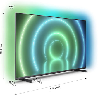 Philips,Philips 55PUS7906/12 - 55-Inch 4K LED TV , Pixel Precise UHD & HDR, Dolby Vision & Dolby Atmos, - Gadcet.com