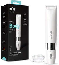 Braun,Braun Body Mini Trimmer, Gentle Body Hair Removal, Precision Trimmer, Wet & Dry, 100% Waterproof, BS1000, White - Gadcet.com