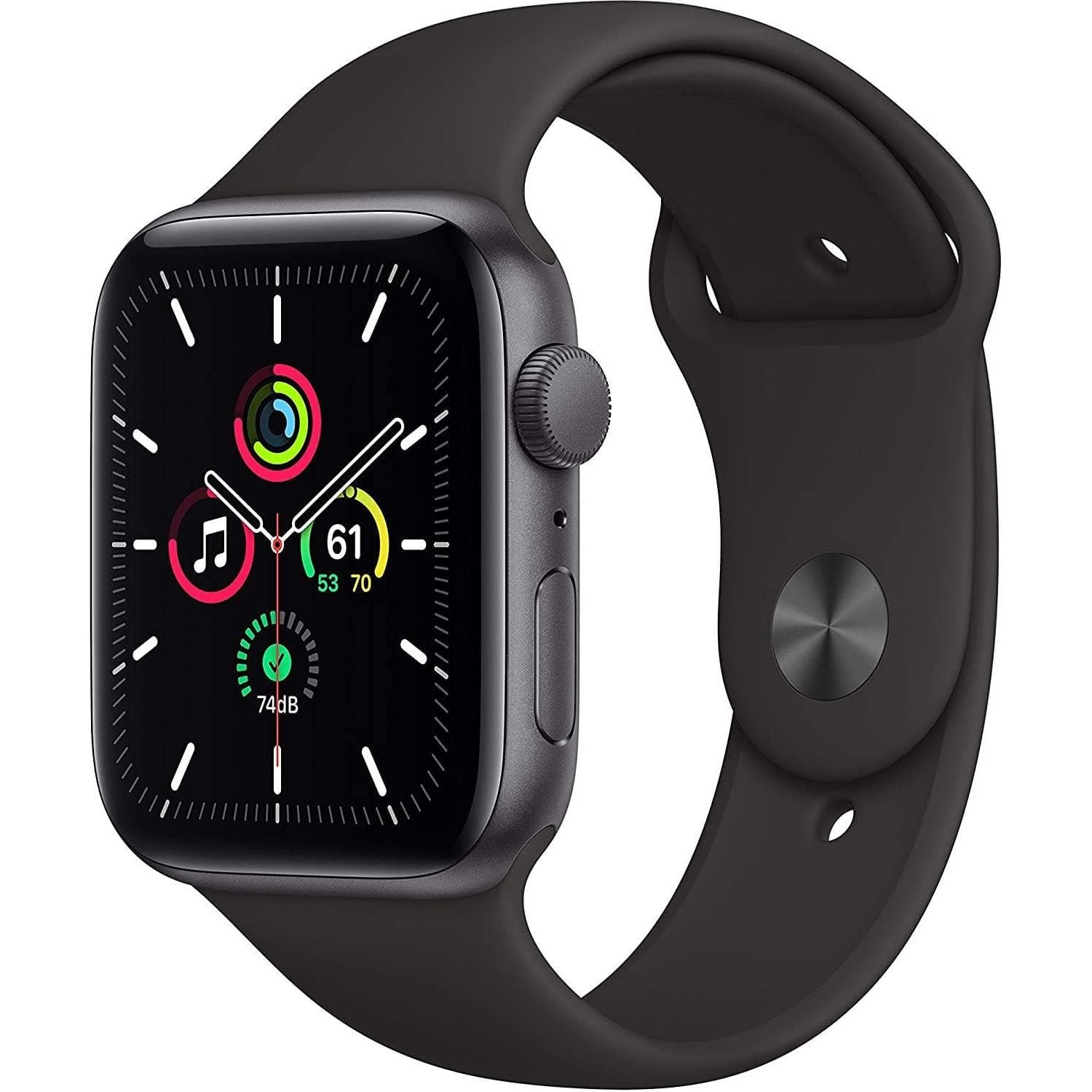 Buy Apple,Apple Watch SE GPS 44mm S Grey Alu Case/Midnight Sport Band - Gadcet.com | UK | London | Scotland | Wales| Ireland | Near Me | Cheap | Pay In 3 | Watches