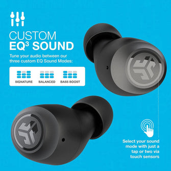 Buy JLab,JLab GO Air Pop In-Ear True Wireless Earbuds - Black - Gadcet.com | UK | London | Scotland | Wales| Ireland | Near Me | Cheap | Pay In 3 | earphone