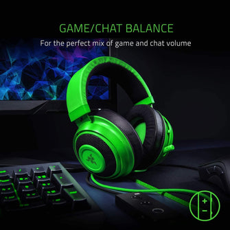 Buy Razer,Razer Kraken Tournament Edition - Wired Gaming Headset with USB Audio Controller (THX Spatial Audio, Full Audio Controls, Custom-Tuned 50mm Drivers) Black - Gadcet.com | UK | London | Scotland | Wales| Ireland | Near Me | Cheap | Pay In 3 | 