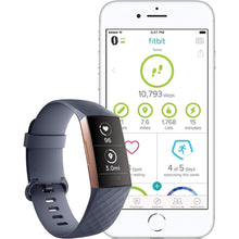 Buy Fitbit,Fitbit Charge 3 Advanced Fitness Tracker with Heart Rate, Swim Tracking & 7 Day Battery - Rose-Gold/Grey, One Size - Gadcet.com | UK | London | Scotland | Wales| Ireland | Near Me | Cheap | Pay In 3 | Watches