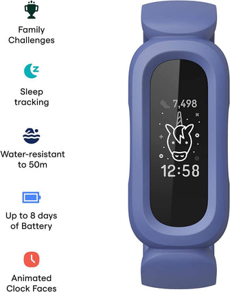 Buy Fitbit,Fitbit Ace 3 Kids Activity Tracker - Blue / Green - Gadcet.com | UK | London | Scotland | Wales| Ireland | Near Me | Cheap | Pay In 3 | Exercise & Fitness