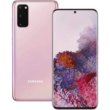 Buy Samsung,Samsung Galaxy S20 128GB, Cloud pink - Unlocked - Gadcet.com | UK | London | Scotland | Wales| Ireland | Near Me | Cheap | Pay In 3 | Mobile Phones