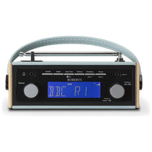 Roberts Rambler BT Retro/Digital Portable Bluetooth Radio with DAB/DAB+/FM RDS Wavebands - Blue - Gadcet.com