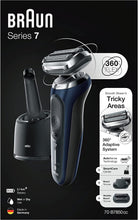 Buy Braun,Braun Series 7 Electric Shaver, Rechargeable,  Wet & Dry,  70-B7850cc, Blue - Gadcet.com | UK | London | Scotland | Wales| Ireland | Near Me | Cheap | Pay In 3 | Shaver & Trimmer