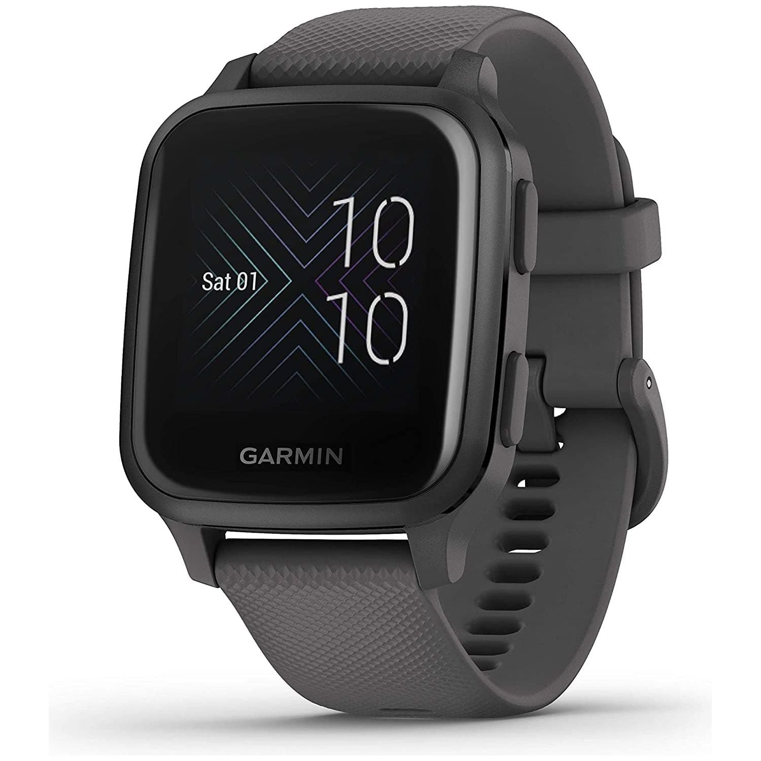 Garmin,Garmin Venu Sq Smart Watch - Shadow Grey/Slate Bezel - Gadcet.com