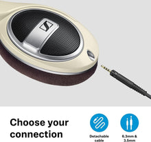 Buy Sennheiser,Sennheiser HD 599 Around-Ear Open Back Headphones - Ivory - Gadcet.com | UK | London | Scotland | Wales| Ireland | Near Me | Cheap | Pay In 3 | Headphones