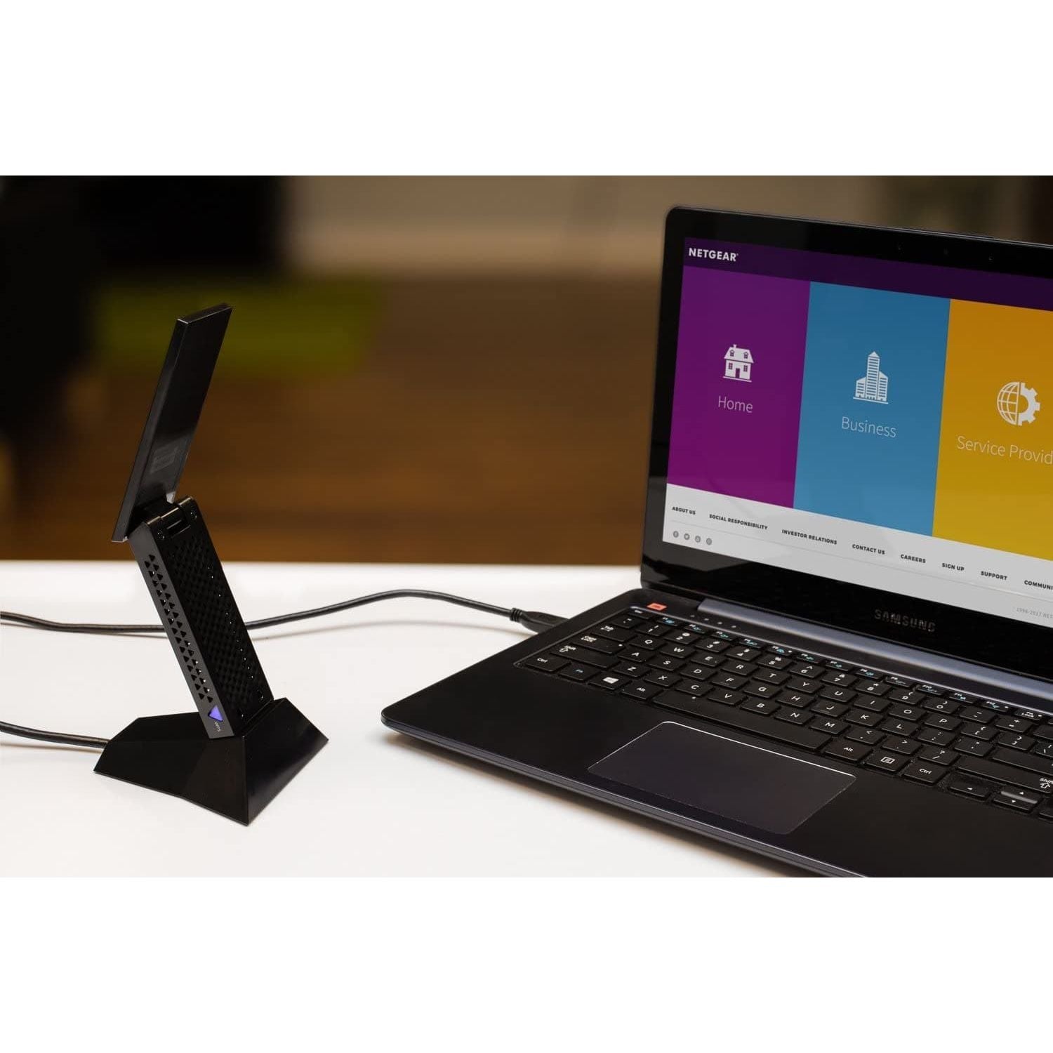 NETGEAR A7000-10000S Nighthawk AC1900 Wi-Fi USB Adapter
