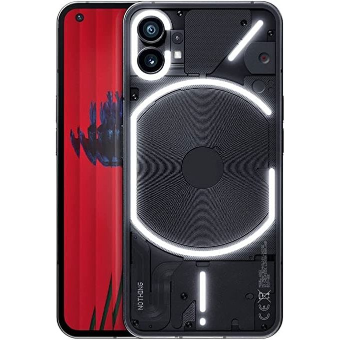 Nothing,Nothing Phone (1)  8GB RAM, 128GB Storage, Glyph Interface, Nothing OS, 120Hz OLED display, Black - Unlocked - Gadcet.com