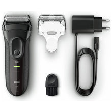 Braun Series 3 ProSkin Electric Shaver, Electric Razor for Men With Pop Up Precision Trimmer, Cordless, Wet & Dry, Gifts For Men, UK 2 Pin Plug, 3020s, Black Razor - Gadcet.com