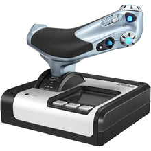 Logitech Gaming Saitek X52 Hotas Flight Control System PS28 Flight sim joystick USB PC Silver, Black