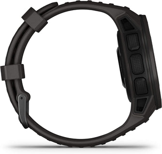 Garmin,Garmin Instinct Solar GPS Smart Watch - Graphite Black - Gadcet.com
