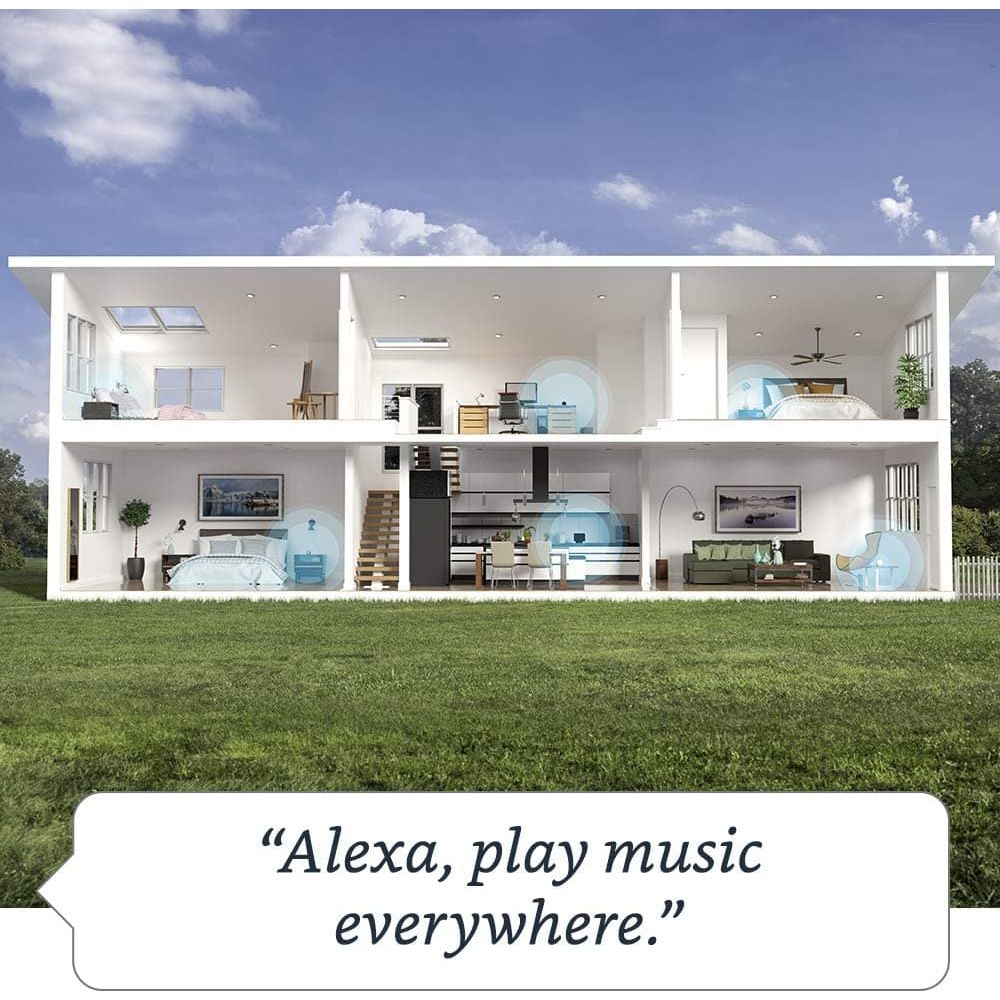 Amazon,Echo Dot (4th generation) | Smart speaker with clock and Alexa | Glacier White - Gadcet.com