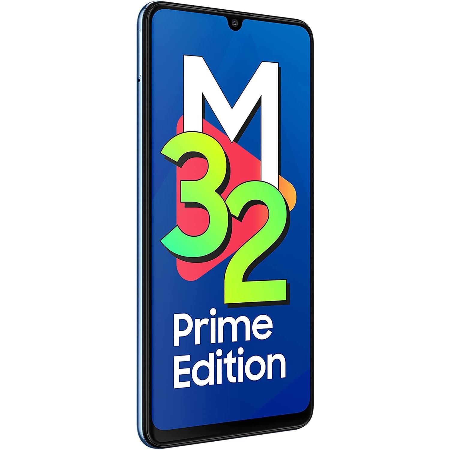 Samsung,Samsung Galaxy M32 Prime Edition 4G 4GB RAM, 64GB Storage, Dual SIM, Light Blue - Unlocked - International Model - Gadcet.com