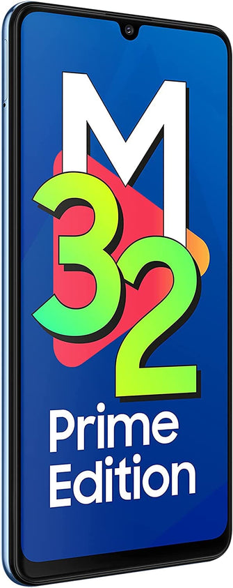 Samsung,Samsung Galaxy M32 Prime Edition 4G 4GB RAM, 64GB Storage, Dual SIM, Light Blue - Unlocked - International Model - Gadcet.com