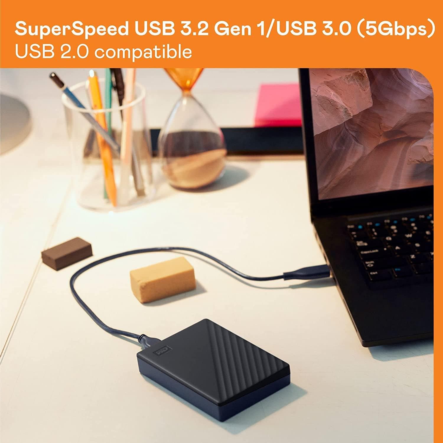 Buy WD,WD My Passport 1TB Portable Hard Drive - Black - Gadcet.com | UK | London | Scotland | Wales| Ireland | Near Me | Cheap | Pay In 3 | Hard Drives