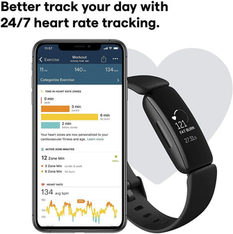 Buy Fitbit,Fitbit Inspire 2 Smart Watch - Black - Gadcet.com | UK | London | Scotland | Wales| Ireland | Near Me | Cheap | Pay In 3 | Watches