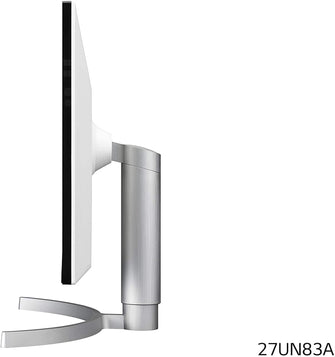 Buy LG,LG Electronics UHD 4K Monitor - 27UN83A-W, 27 inch, IPS Monitor, 60 Hz,5 ms,3840 x 2160 px, USB Type-C, sRGB 99%, Radeon FreeSync, White - Gadcet.com | UK | London | Scotland | Wales| Ireland | Near Me | Cheap | Pay In 3 | Monitors
