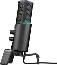 Trust Gaming GXT 258 Fyru USB 4-In-1 Streaming Microphone for PC, PS4, PS5 and Laptop , Black