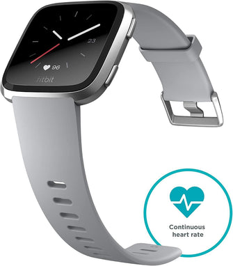Buy Fitbit,Fitbit Versa Health & Fitness Smartwatch with Heart Rate, Music & Swim Tracking, Grey - Gadcet.com | UK | London | Scotland | Wales| Ireland | Near Me | Cheap | Pay In 3 | Electronics