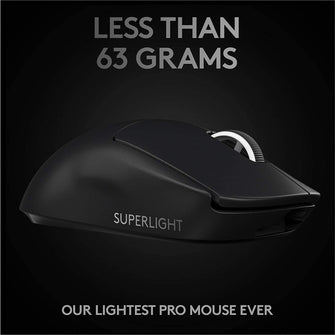 Logitech Pro X Superlight Wireless Mouse - Black - Gadcet.com