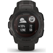 Garmin,Garmin Instinct Solar GPS Smart Watch - Graphite Black - Gadcet.com