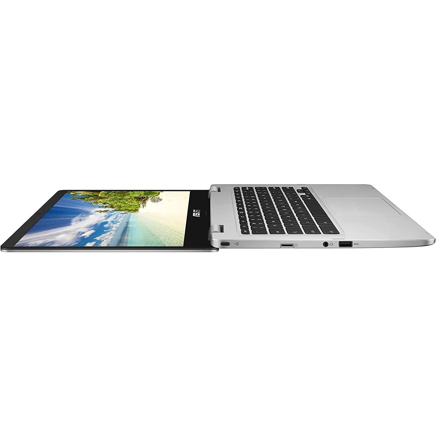 Buy ASUS,ASUS 14 inch Chromebook C423NA, Intel Celeron N3350, 4GB RAM, 64GB eMMC, Chrome OS - Silver - Gadcet.com | UK | London | Scotland | Wales| Ireland | Near Me | Cheap | Pay In 3 | Laptops