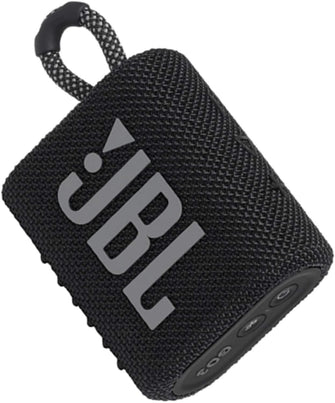 Buy JBL,JBL GO 3 - Wireless Bluetooth portable speaker with integrated loop for travel with USB C charging cable, in black - Gadcet.com | UK | London | Scotland | Wales| Ireland | Near Me | Cheap | Pay In 3 | Speakers