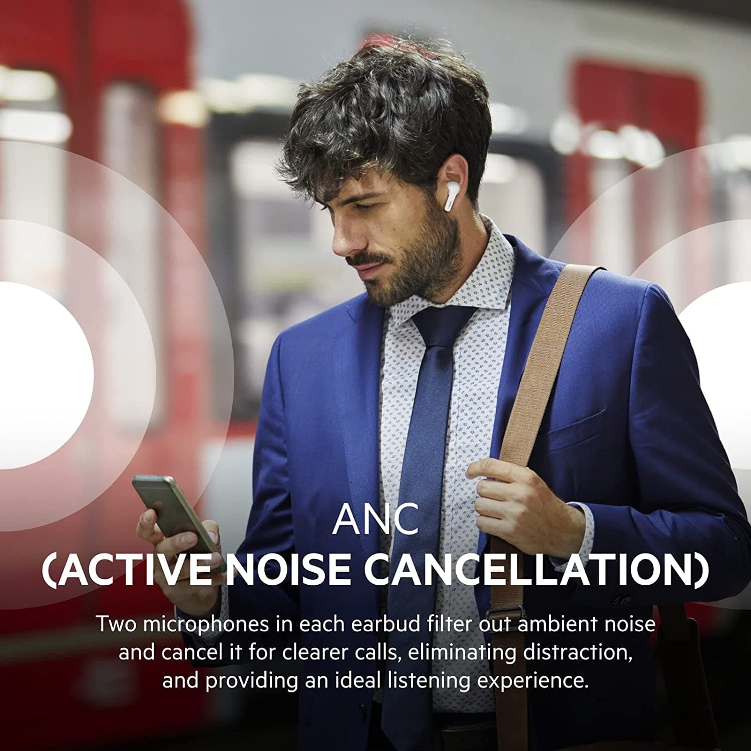 Belkin,Belkin SOUNDFORM Flow True Wireless Earbuds with Active Noise Cancellation, Bluetooth Earphones with Wireless Charging, IPX5 Sweat and Water Resistant, 31H Play Time, for iPhone, Galaxy, Pixel - White - Gadcet.com