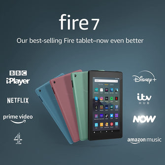 Amazon Fire 7 Tablet With Alexa 16GB - Black - Gadcet.com