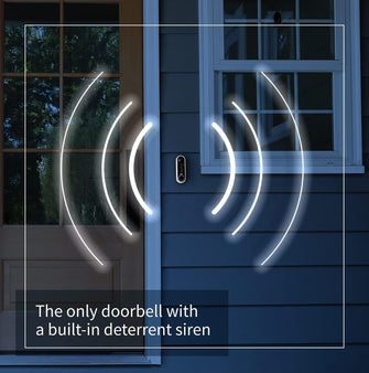 Buy Arlo,Arlo Essential Wireless Video Doorbell Camera, 1080p HD Security camera, WiFi, 2 Way Audio, Motion Detection, Built-in Siren, Night Vision, 90-Day Free Trial of Arlo Secure Plan, White - Gadcet.com | UK | London | Scotland | Wales| Ireland | Near Me | Cheap | Pay In 3 | Security Safes