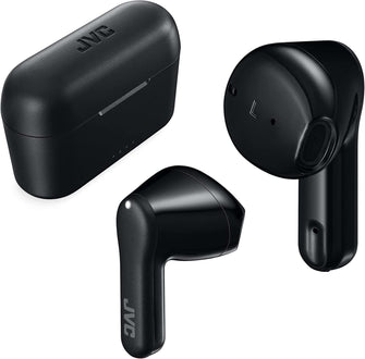 Buy JVC,JVC HA-A3T True Wireless Bluetooth earbuds, up to 22 hours battery life, IPX4 water resistance (Black) - Gadcet.com | UK | London | Scotland | Wales| Ireland | Near Me | Cheap | Pay In 3 | Headphones