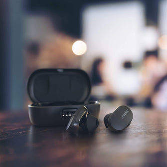 Buy Bose,BOSE QuietComfort Wireless Bluetooth Noise-Cancelling Earbuds - Triple Black - Gadcet.com | UK | London | Scotland | Wales| Ireland | Near Me | Cheap | Pay In 3 | Headphones
