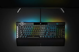 Buy Corsair,Corsair K100 RGB MX Speed Mechanical Gaming Keyboard - Gadcet.com | UK | London | Scotland | Wales| Ireland | Near Me | Cheap | Pay In 3 | Keyboards