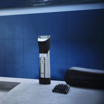 Philips,Philips Beard & Trimmer for Men, 9000 Prestige, 20 Length Settings, SteelPrecision Blades, UK 3-Pin Plug - Gadcet.com