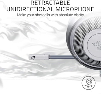 Buy Razer,Razer Kraken - Cross-Platform Wired Gaming Headset for PC, PS4, Xbox One & Switch, 50mm Diaphragm, 3.5mm Cable with Inline Controls - White - Gadcet.com | UK | London | Scotland | Wales| Ireland | Near Me | Cheap | Pay In 3 | Headphones