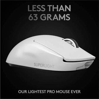 Logitech Pro X Superlight Wireless Mouse - White - Gadcet.com