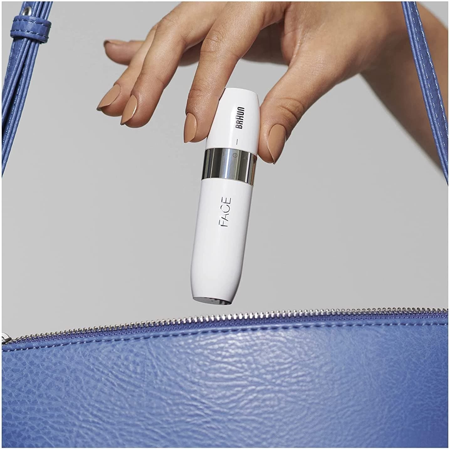 Braun,Braun Face Mini Facial Hair Remover for Women Mini-Sized Design For Portability, With Smart Light, FS1000 - White - Gadcet.com