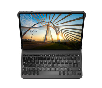 Logitech,Logitech 920-009689 Slim Folio Pro Case with Bluetooth Keyboard for iPad Pro 11" - Black - Gadcet.com
