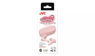 JVC Gumy In-Ear True Wireless Earbuds - Pink