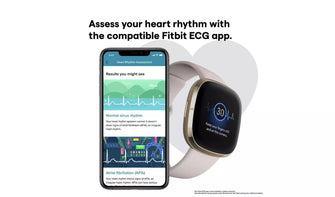 Buy Fitbit,Fitbit Sense Smart Watch - Lunar White - Gadcet.com | UK | London | Scotland | Wales| Ireland | Near Me | Cheap | Pay In 3 | smart watch