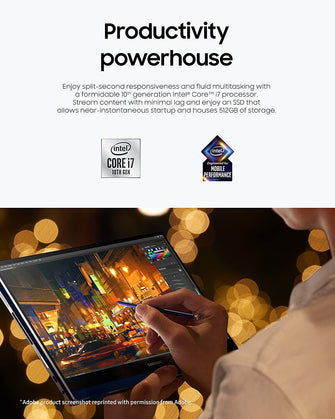 Samsung Galaxy Book Flex 2 8GB 512SSD - Blue - Gadcet.com