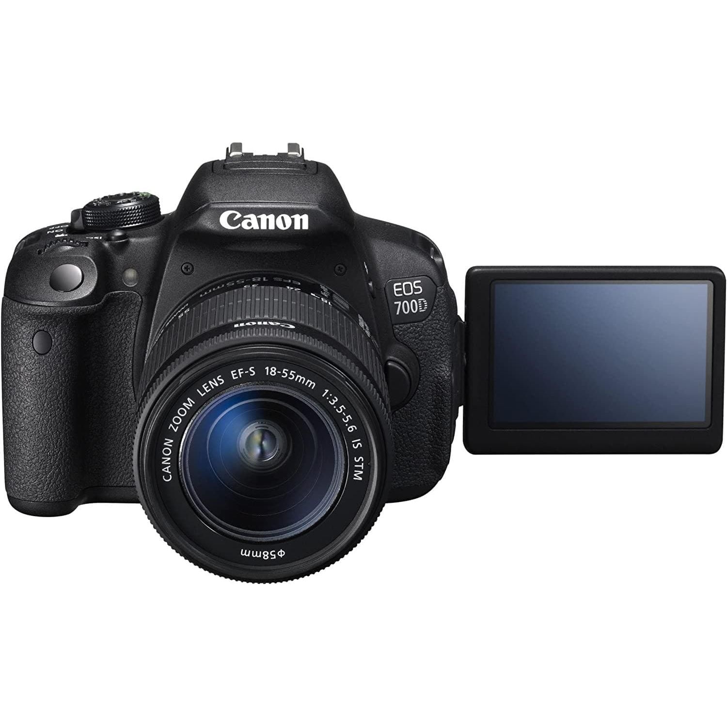 Buy Canon,Canon EOS 700Digital SLR Camera, 18M + 18-55mm- Black - Gadcet.com | UK | London | Scotland | Wales| Ireland | Near Me | Cheap | Pay In 3 | Cameras
