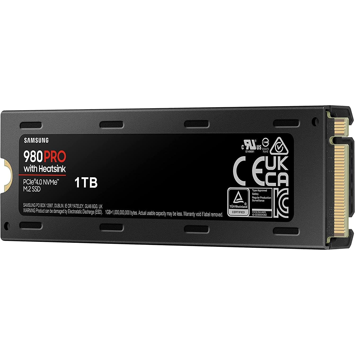 Buy Samsung,Samsung 980 PRO with Heatsink 1TB SSD for PS5 & PC - Gadcet.com | UK | London | Scotland | Wales| Ireland | Near Me | Cheap | Pay In 3 | Hard Drives