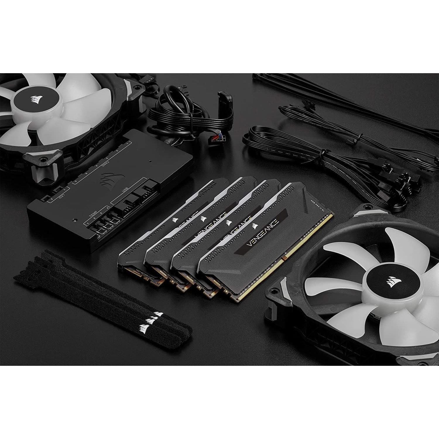 Buy Corsair,Corsair Vengeance RGB PRO SL 16 GB (2x8 GB) DDR4 3600 MHz C18, Illuminated Desktop Memory Kit (10 Individually Addressable RGB LEDs, Optimised for Bandwidth and Response Times), Black - Gadcet.com | UK | London | Scotland | Wales| Ireland | Near Me | Cheap | Pay In 3 | RAM