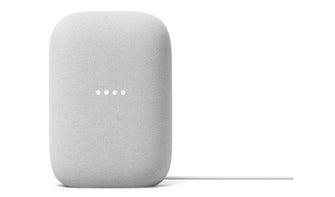 Buy Google,Google Nest Audio Smart Speaker - Chalk - Gadcet.com | UK | London | Scotland | Wales| Ireland | Near Me | Cheap | Pay In 3 | Speakers